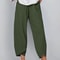 Elegant Autumn Joggers, Street Wear Women Clothes, Cotton Linen Sweatpants, Casual Women Pants