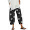 Elegant Autumn Joggers, Street Wear Women Clothes, Cotton Linen Sweatpants, Casual Women Pants