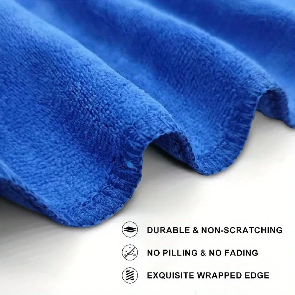 Car Wash Microfiber Towels Household Cleaning Cloths Drying Cloth Auto Detailing Polishing Cloth Ho 5