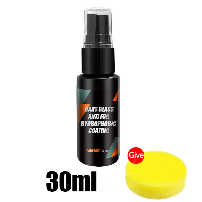 Hydrophobic Waterproof Car Glass Spray Nano Coating Repellent Antirain Agent Oil Film Removing Auto 6