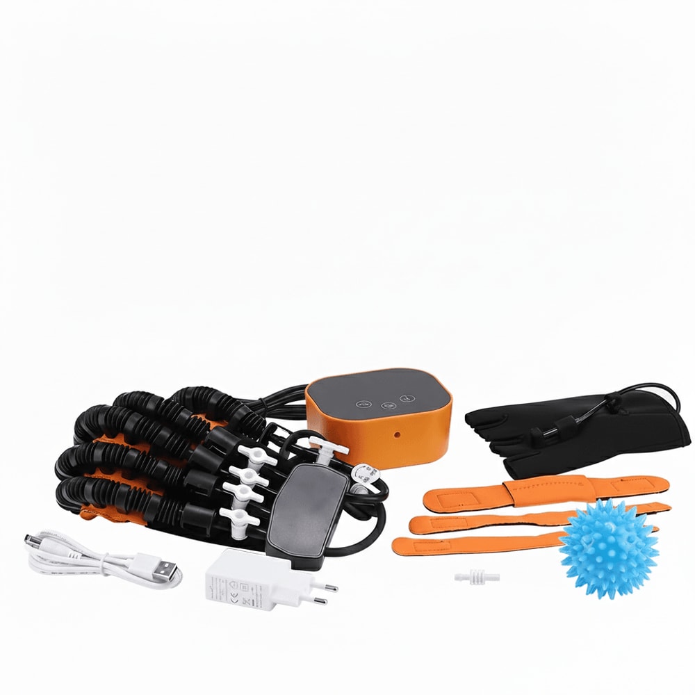 Left Right Hand Finger Rehabilitation Robot Gloves Stroke Hemiplegia Therapy Glove For Cerebral I 6