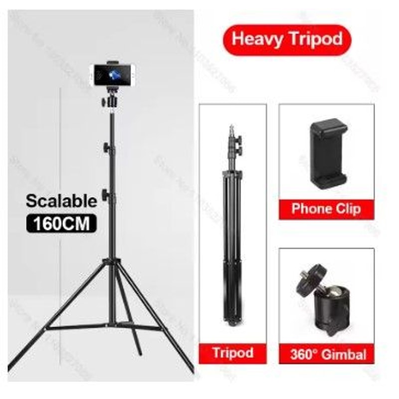MultiFunctional Mobile Phone Tripod For Live Support Video Recording Selfies 6