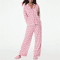 Roller Rabbit Inspired Monkey Pajamas Cozy Women Long Sleeve Sleepwear Set 5