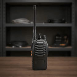 uhf walkie talkie 16 channel two way radio with earpiece, long range portable transceiversss