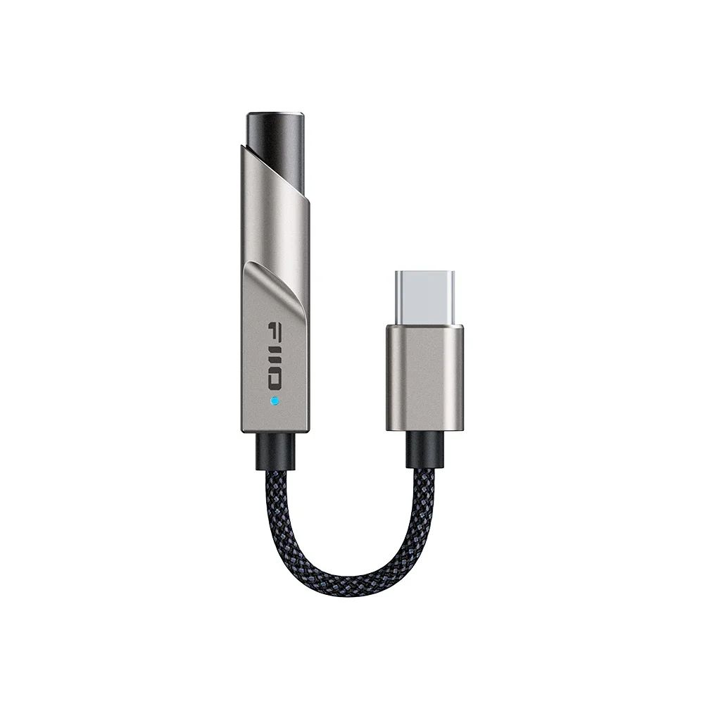 FiiO JadeAudio KA11 Titanium USB DAC AMP Hi Res Audio Dongle Type C To 35mm Adapter For Android IOS 8