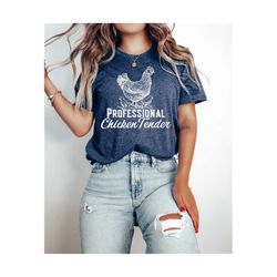professional chicken tender shirt, chicken shirt, chicken lover shirt, chicken lover girl, chicken girl shirt, animal sh
