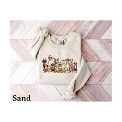 dog christmas sweatshirt, dog lover gift, christmas dog shirt, holiday sweater, christmas crewneck, dog mom sweatshirt,