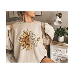 sunflowers sweatshirt, when you can&39t find the sunshine be the sunshine sweatshirt, butterfly fall sweatshirt, fall lo