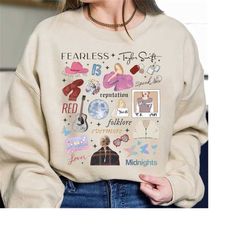 vintage the eras tour 2023 sweatshirt, vintage taylor the eras tour shirt, tour 2023 shirt, taylor swift shirt, midnight