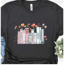 taylor&39s music albums as books t-shirt, fun music lover gift, shirt for 2023 swiftie concert, tour merch tee for fans,