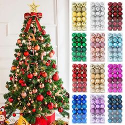 Christmas Tree Ornaments: Xmas Hanging Balls for Home Party Decor - 2023 New Year Gift, Noel Navidad