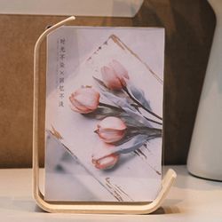 acrylic wooden photo frame: diy herbarium display, calendar, wedding party picture decor - frames