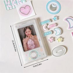 Acrylic CD Display Photo Frame: Kpop Photocard Holder, Transparent Picture Protector - Idol Star Photo Display Stand & R