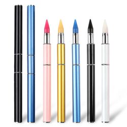 double-head diamond painting pen: multifunctional metal tool for convenient nail art & accessories