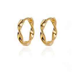 2024 New In Luxury Stainless Steel Hoop Earrings for Women & Girls - Minimalist Star Piercing Jewelry | Aretes de Mujer