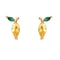 WvIvKEYOUNUOGoldFilledStudEarringsSetForWomenEarCuffsColorfulZirconDangleHoopEarrings