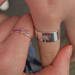Silver Butterfly Rings: Trendy 2022 Jewelry for Women, Men, Couples
