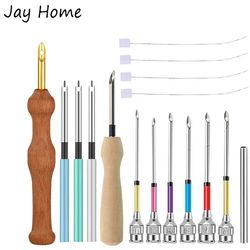 diy embroidery punch needles: cross stitch & knitting art handmade tools and sewing accessories