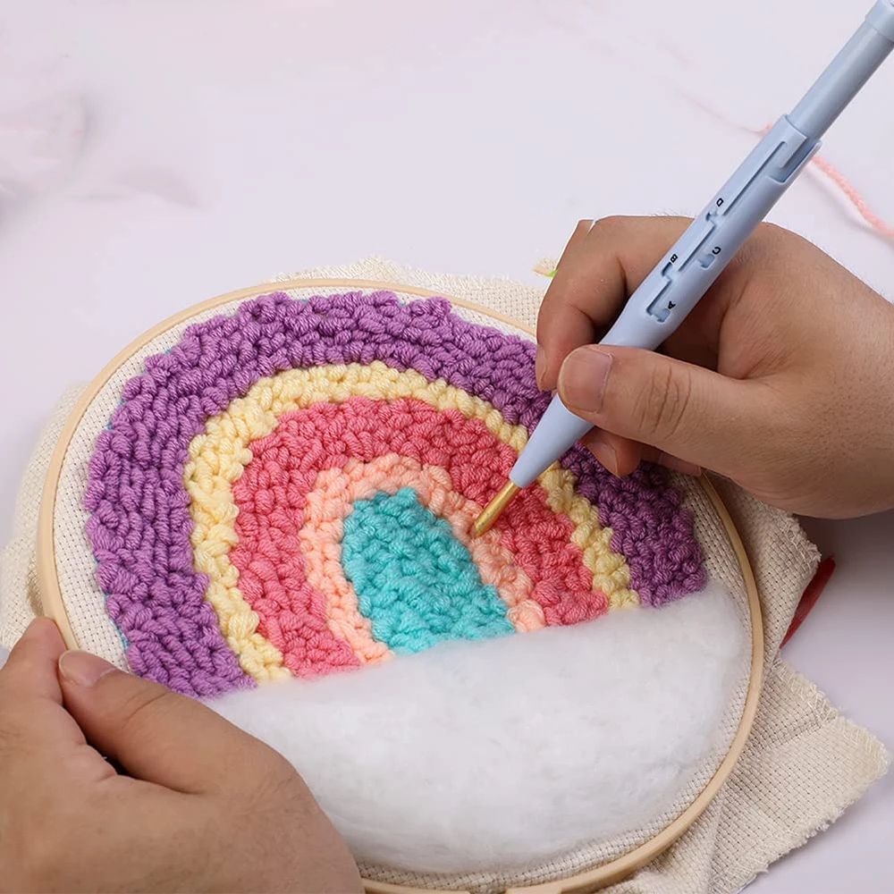 DIY Embroidery Punch Needles Cross Stitch Knitting Art Handmade Tools And Sewing Accessories 8