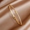 Shiny Zircon Letter Charm Bracelet Classic Luxury Fashion Jewelry For Women Perfect Wedding Party