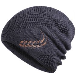 Winter Knit Beanie: Thermal Polar Fleece Snow Cap for Men & Women - Autumn Plus Velvet Wheat Hat