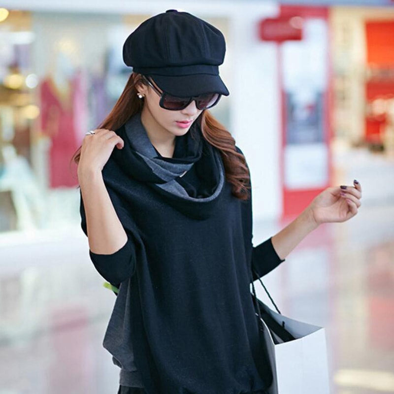 aafXNewsboyCapsNewArriveWomenNewsboyGatsbyCapOctagonalBakerPeakedBeretDrivingHatFemale