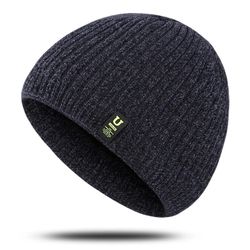 winter knit hats for men & women: soft stretch cuff beanies for comfort & warmth