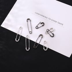 Wholesale 925 Sterling Silver Hip Hop Earrings - Trendy Clip-on Ear Studs for Men and Women