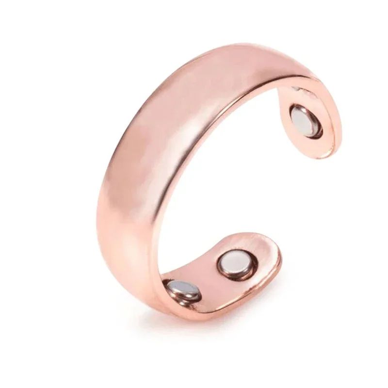 Anti Snoring Device Ring Magnetic Therapy Acupressure Sleep Aid Adjustable Finger Ring For Natural  7