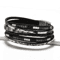 Boho Multilayer Leather Bracelet Set For Men And Women Adjustable Wristband Bangle Jewelry Gift 1