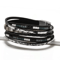 Boho Multilayer Leather Bracelet Set For Men And Women Adjustable Wristband Bangle Jewelry Gift 1
