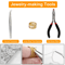 Lobster Claw Clasp For Necklace Bracelet Jewelry DIY Chain Ring Hook Set With Open Jump Rings And P 6