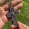 Cross Necklace with Secret Compartment – Vintage Old Cross Pendant for Hip Hop & Gothic Fashion
