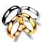 Titanium Wedding Ring For Women And Men Simple Band Hypoallergenic High Polished Couple Jewelry 0