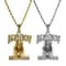 Wholesale Exquisite AAA Zircon Inlaid Trendy Hip Hop Prisoner Necklace With Death Prisoner Zircon P 3