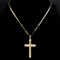 Stainless Steel Jesus Christ Cross Necklace For Men Women Big Hip Hop Gold Plated Necklaces Birthda 0