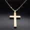 Stainless Steel Jesus Christ Cross Necklace For Men Women Big Hip Hop Gold Plated Necklaces Birthda 2