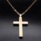 Stainless Steel Jesus Christ Cross Necklace For Men Women Big Hip Hop Gold Plated Necklaces Birthda 2