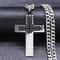 Stainless Steel Jesus Christ Cross Necklace For Men Women Big Hip Hop Gold Plated Necklaces Birthda 5