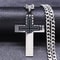 Stainless Steel Jesus Christ Cross Necklace For Men Women Big Hip Hop Gold Plated Necklaces Birthda 5