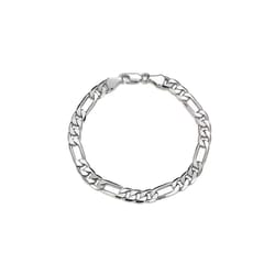 simple silver color stainless steel figaro chain bracelet for men women nk chain hip hop jewelry party accessories