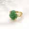 Charm Green Series Natural Tunable Religious Ring For Men And Women Jewelry Accessories 1