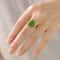 Charm Green Series Natural Tunable Religious Ring For Men And Women Jewelry Accessories 3