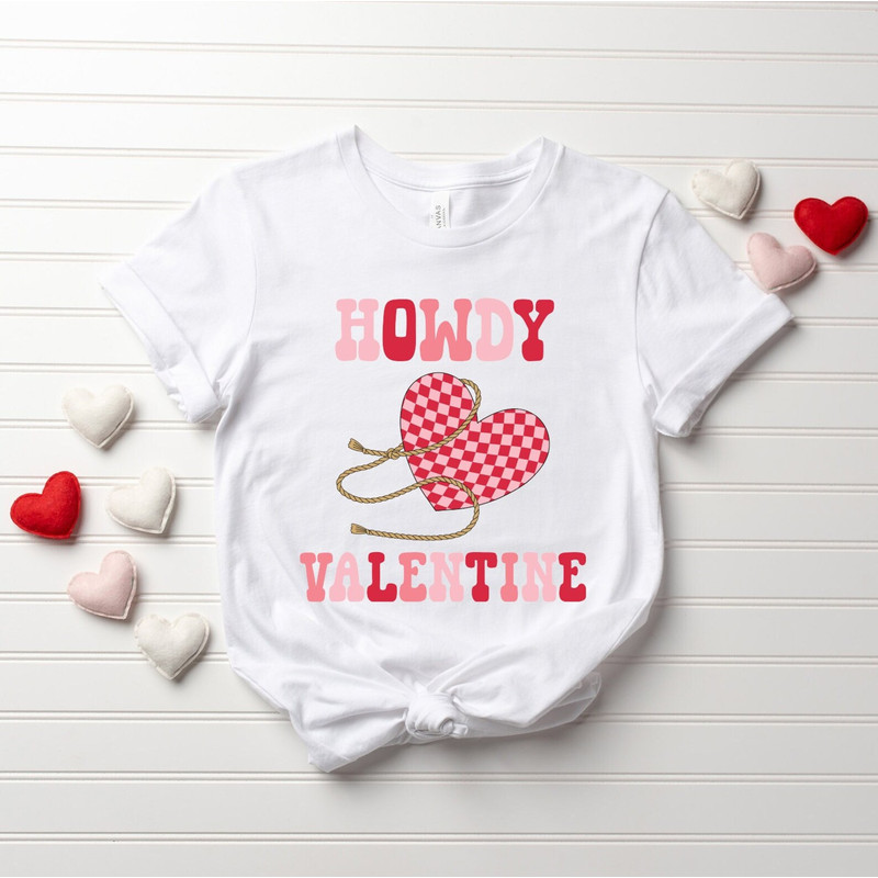 Rodeo Love Woman Valentine's Romantic Couple Tee 1.jpg