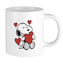 snoopy coffee mug, valentine gift, valentine day gift, snoopy lover gift, gift for couple