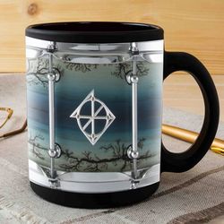 dixon drum mug, drummer magic mug, drummer gift, drummer gift for men, drummer gift idea, drum mug, gift for dad