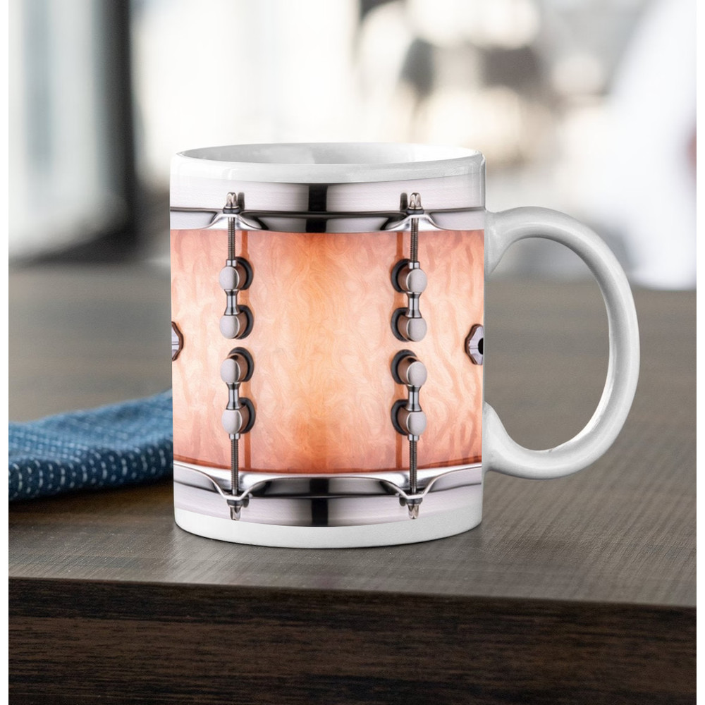 Mugs Mapex Versatus Russ Drum, Mug Snare Drum, Drummer Gift, Musician Cup Gift.jpg