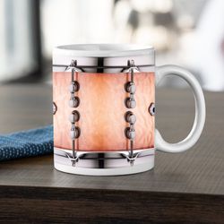 drummer coffee mugs, mapex versatus drum, music coffee mug, drummer gift, teacher gift, gifts for him, birthday gift