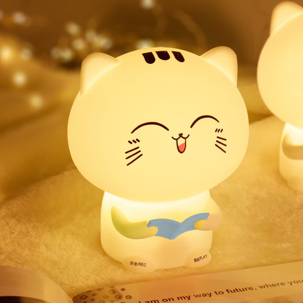 Recording message cat silicone pat light1.jpg