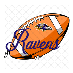Baltimore Ravens NFL Ball Svg, Sport Svg, Baltim
